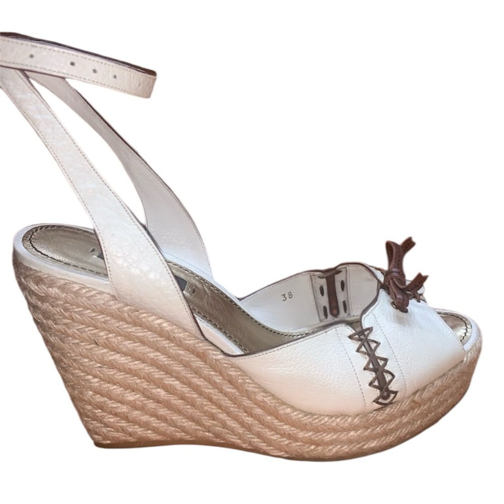 Louis Vuitton Manyara ankle strap Wedge Sandal - Picture 1 of 9